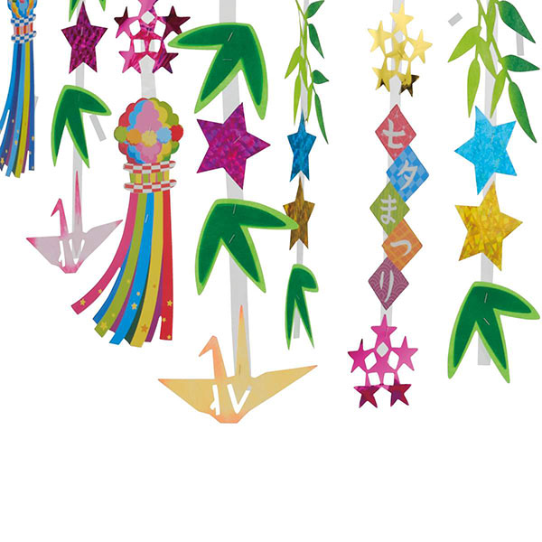 七夕まつりプリーツハンガー