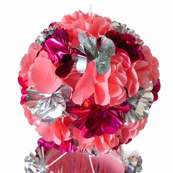 ウェーブくす玉吹き流し