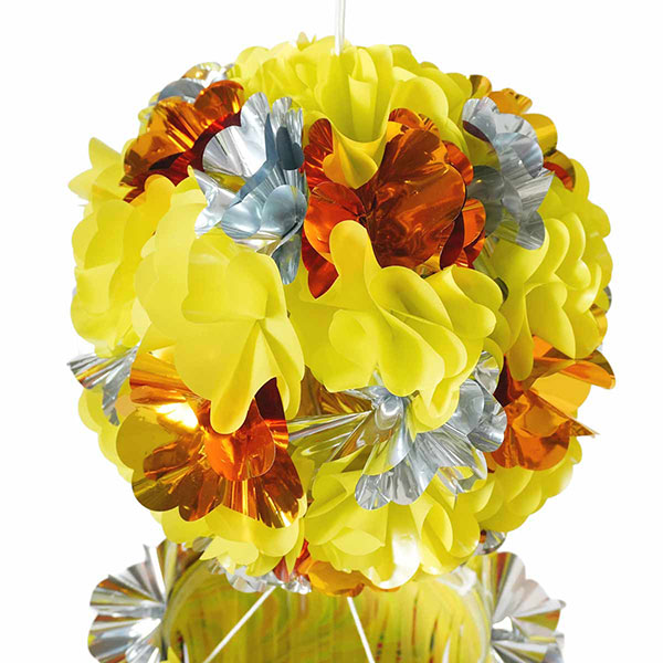 ウェーブくす玉吹き流し