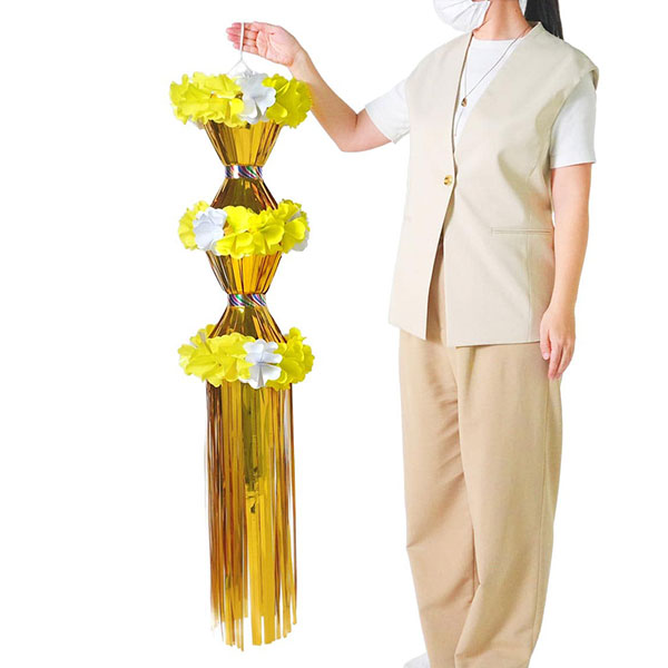 メッキ2連ツヅミ連吹き流し