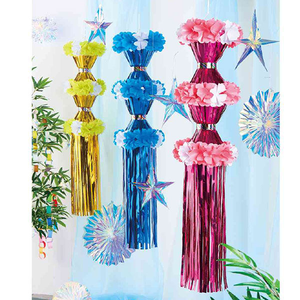 メッキ2連ツヅミ連吹き流し