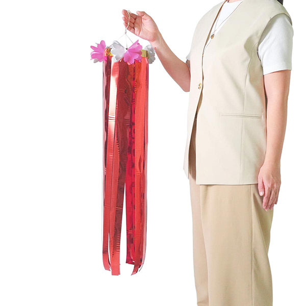 フラワー吹き流し(5色セット)