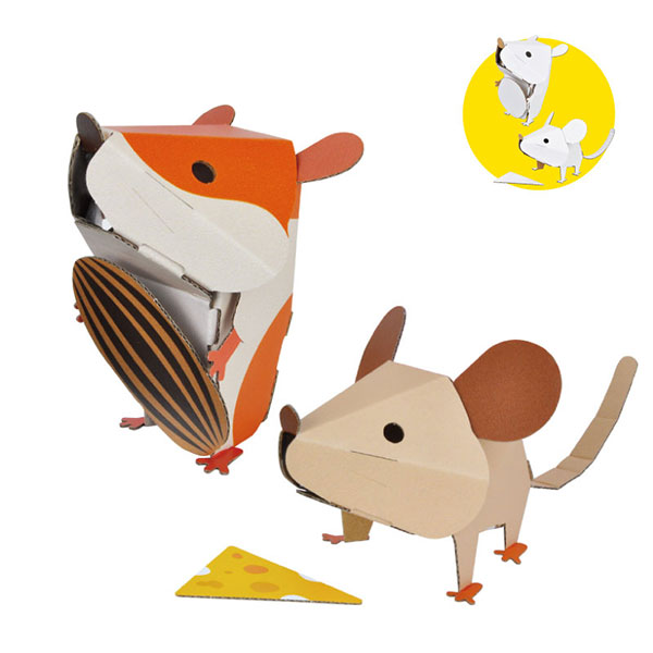 動物シリーズ【ねずみ・ハムスターセット】