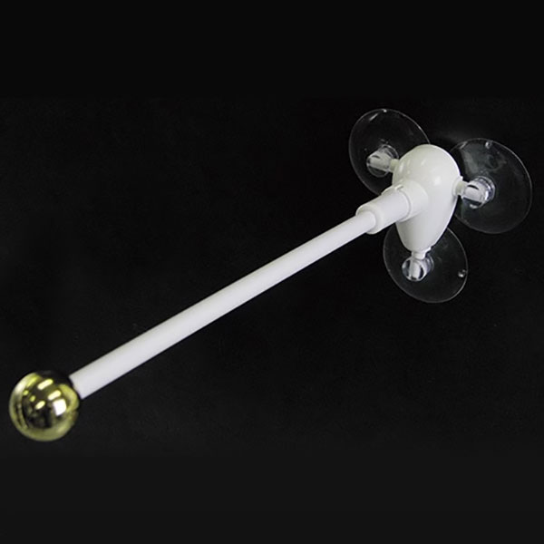 丸パイプ 26cm（3個吸盤式）【金】