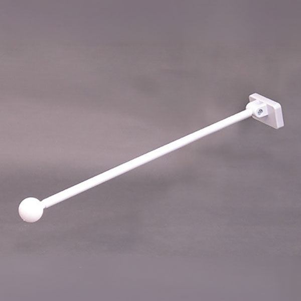 丸パイプ 26cm・マグネット式【白】