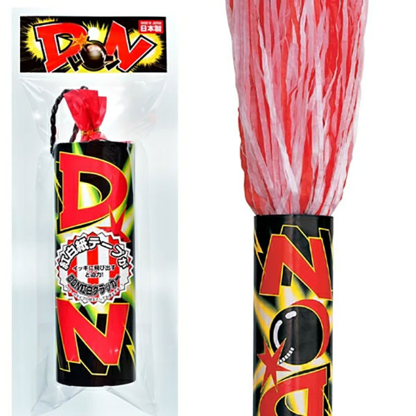 DON 紅白クラッカー(紙テープ)