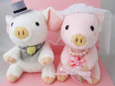 ウェディングドール 「キュート・子ブタ」